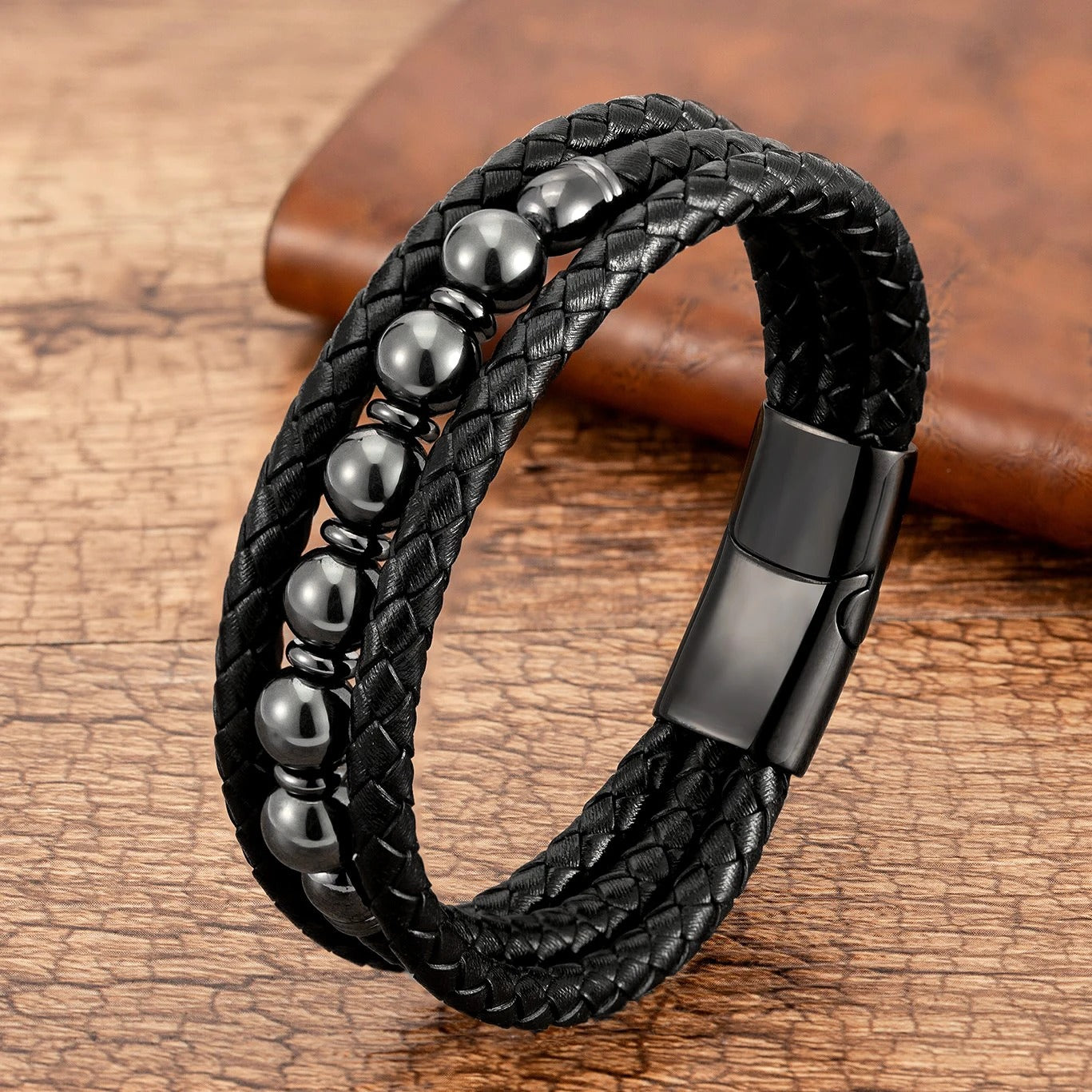Bracelet Homme - Force Elémentaire hématite