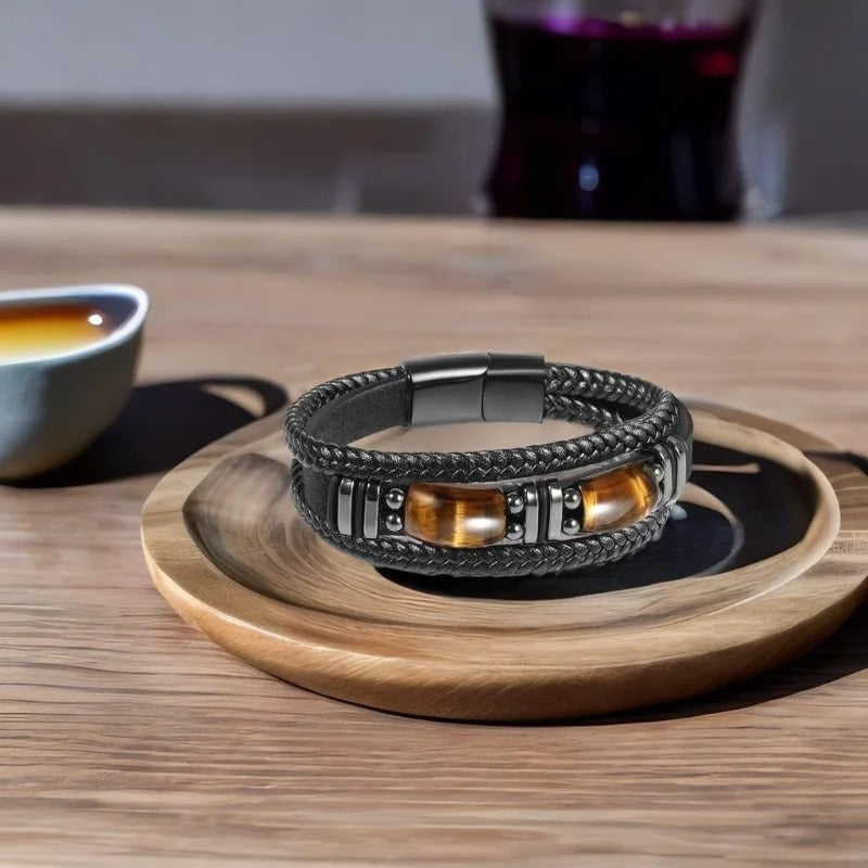 Bracelet homme Energie et Protection presentation
