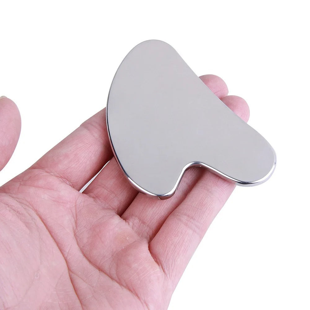 Gua Sha Acier main