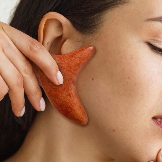 Gua Sha bois visage