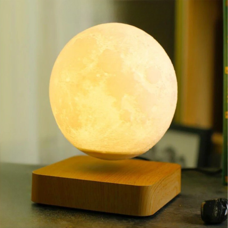 Lampe lune Magnétique 3D chaud bureau