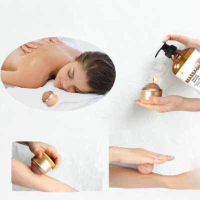 Massage sel himalaya huile