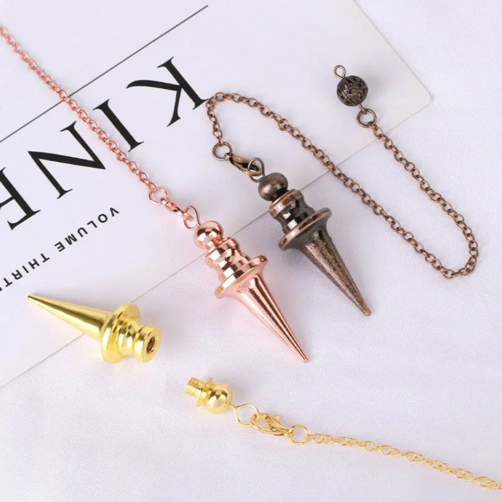 Pendule divinatoire metal trio