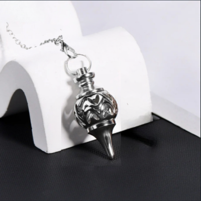 Pendule divinatoire modĂšle argent
