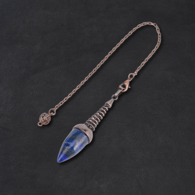 Pendule_oui_non_spirale_d_harmonie_lapis_lazuli