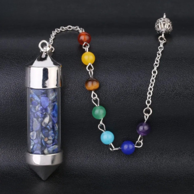 Pendule oui non Elixir Cristallin lapis lazuli