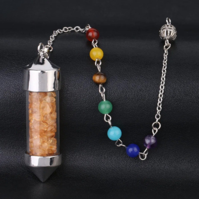 Pendule oui non Elixir Cristallin citrine