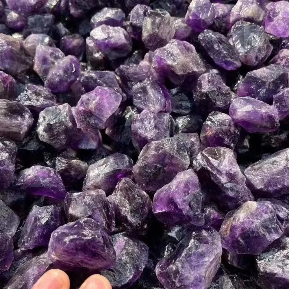 Pierre naturelle amethyste brute vrac