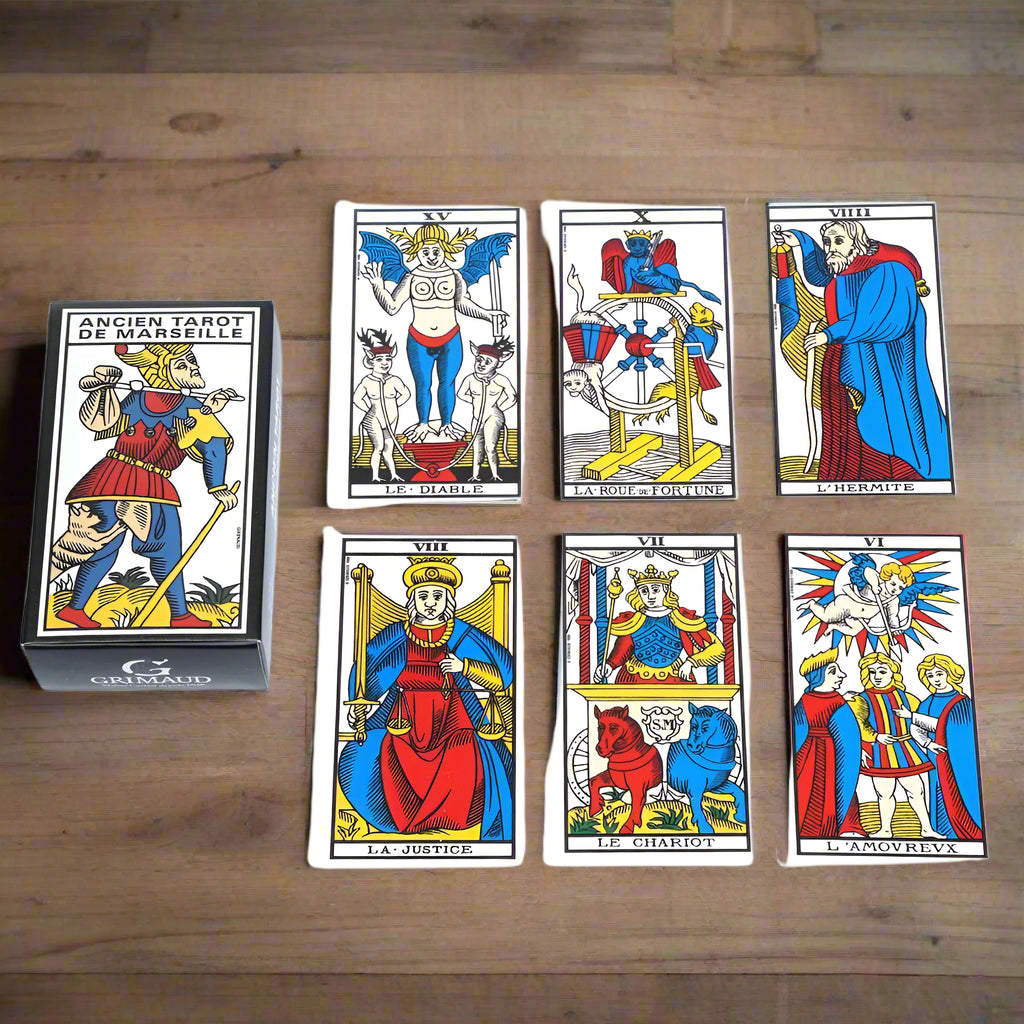 carte de tarot marseille etale