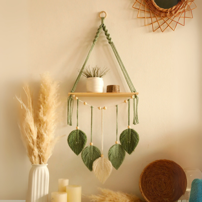 etagere macrame presentation