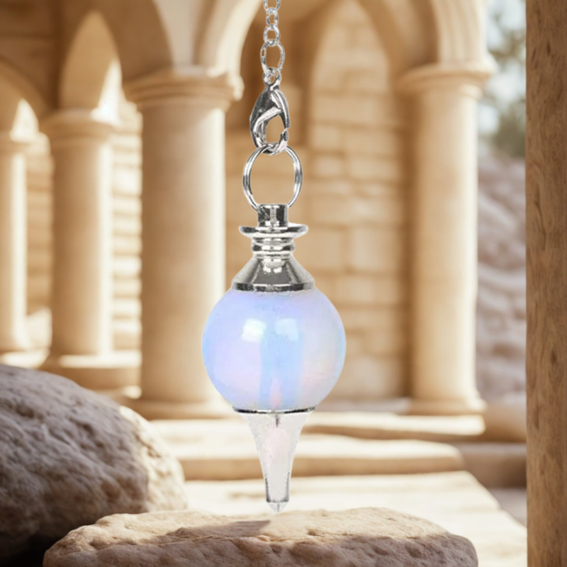 pendule oui non sphere opal