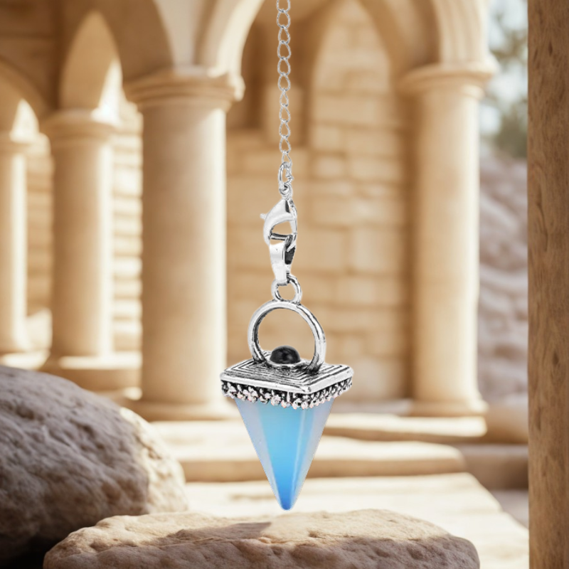 pendule porte des energies opal