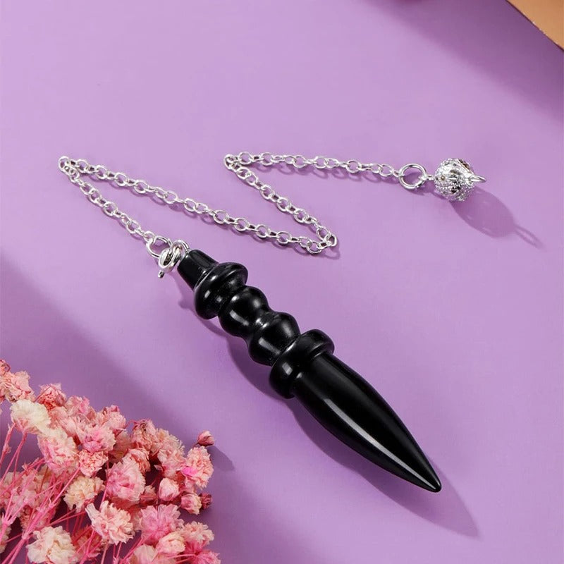 pendule egyptien noir