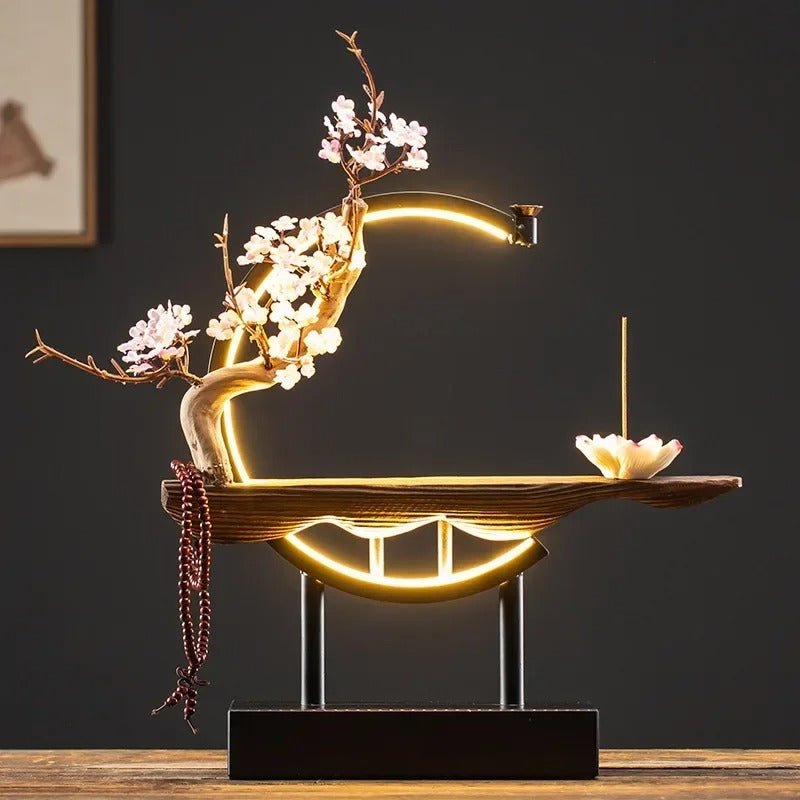 Lampe - Encens Bouddha Arbre visuel