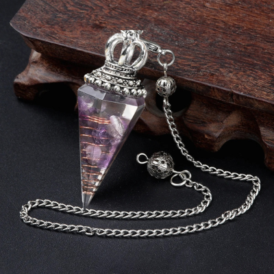 Pendule équilibre et Intuition violets