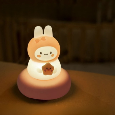 Veilleuse enfant lapin etoile