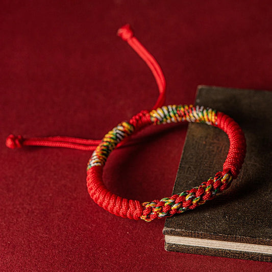 bracelet Porte Bonheur Tibetain presentation