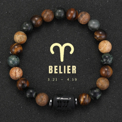 bracelet signe zodiaque belier