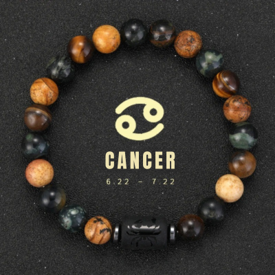 bracelet signe zodiaque cancer