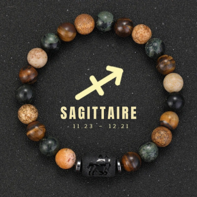 bracelet signe zodiaque sagitaire